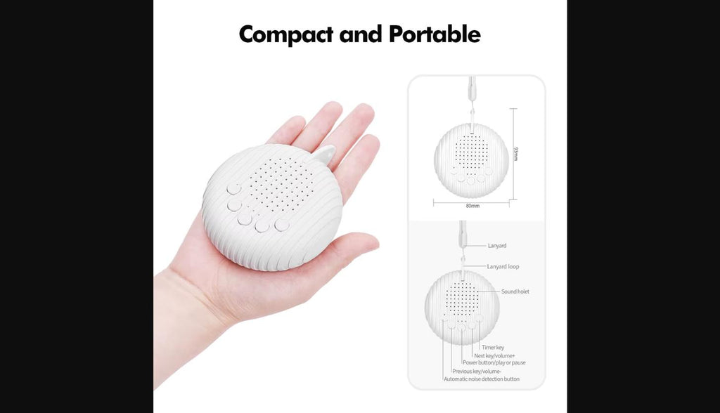 Travel Sound Machine (Rechargeable)