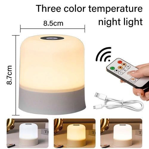 Amber Table Lamp (Rechargeable)