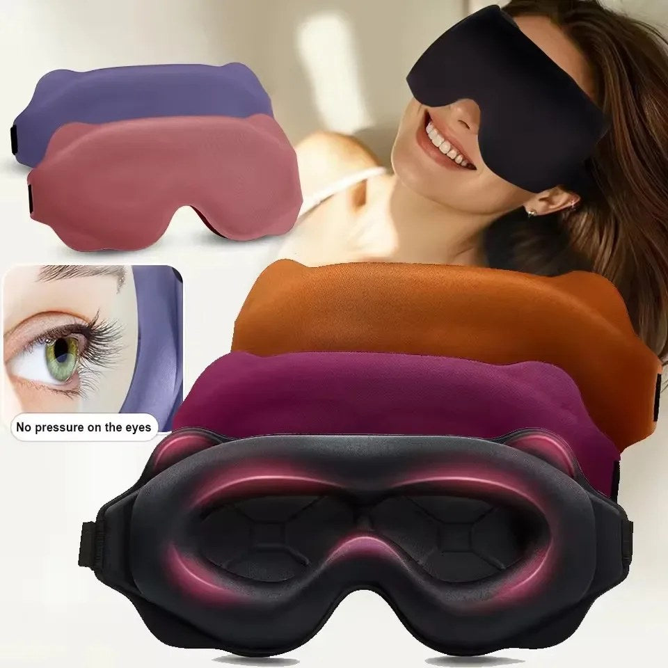 Contoured Sleep Mask (Zero-Pressure)