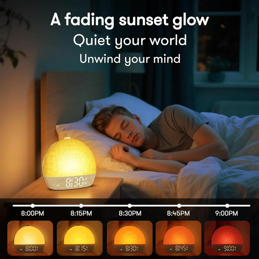 Sunrise Alarm 2-in-1 (Wake-Up Light + Sound Machine)