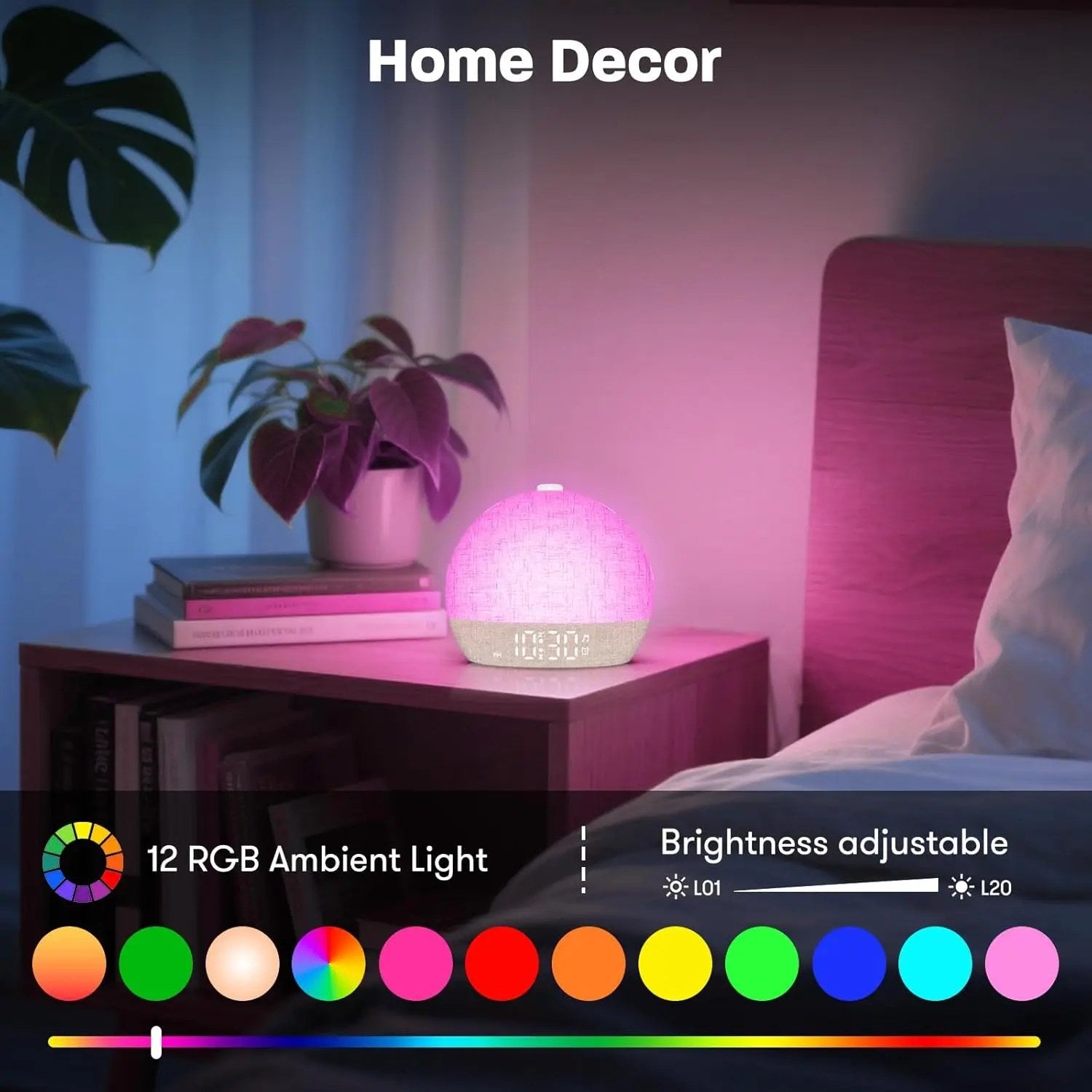 Sunrise Alarm 2-in-1 (Wake-Up Light + Sound Machine)