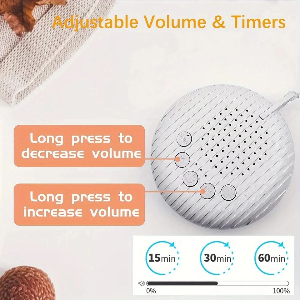 Travel Sound Machine (Rechargeable)